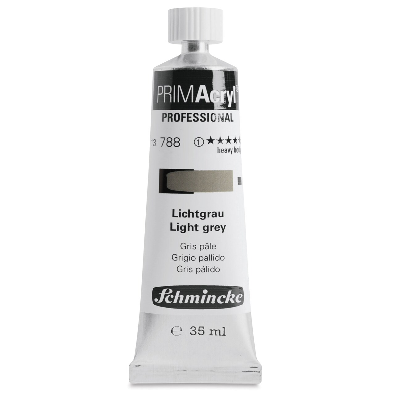 Schmincke Primacryl Professional Acrylic Paint - Light Grey, 35 ml Tube